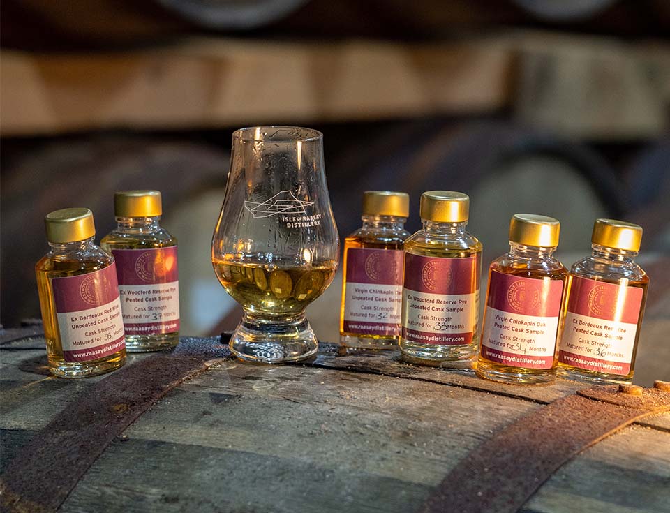 Isle of Raasay Distillery Virtual Whisky Tastings Pack