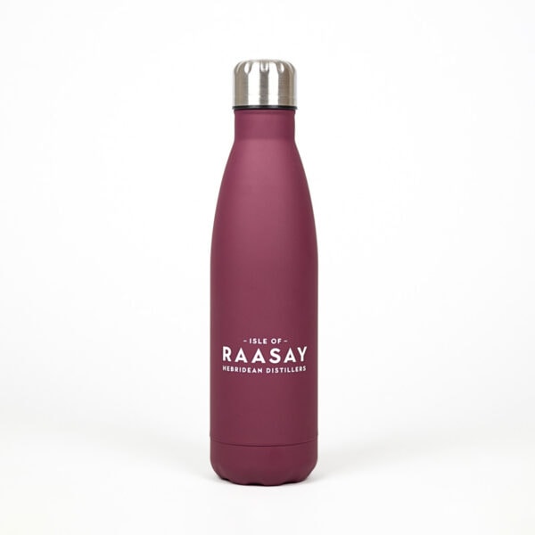 Isle of Raasay Distillery Burgundy Branded Water Bottle