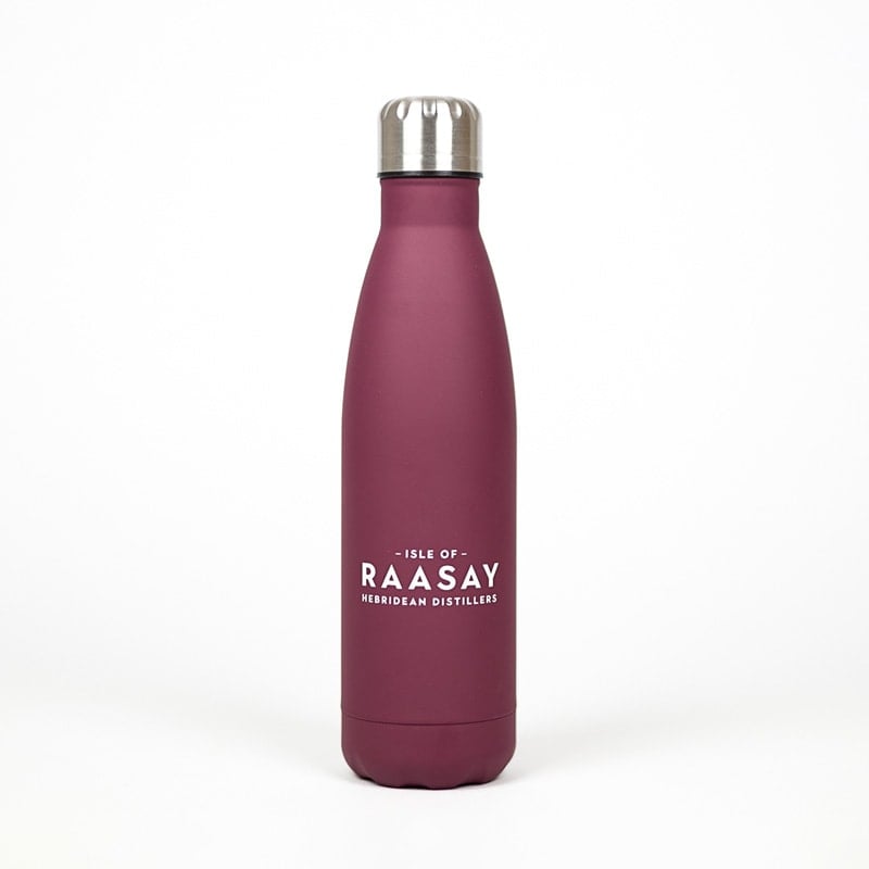 Isle of Raasay Distillery Burgundy Branded Water Bottle