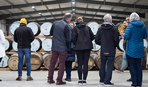 Isle of Raasay Distillery Dunnage Cask Warehouse Tour