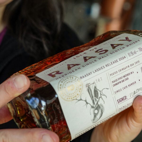 Isle of Raasay Lassies Release 2024 - Single Cask Release Bottle